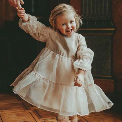 Donsje Girls Misty Rose Valentien Dress