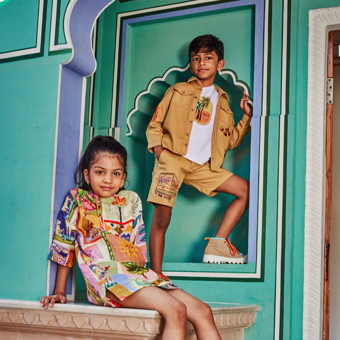 Oilily Boys Persian Short Set