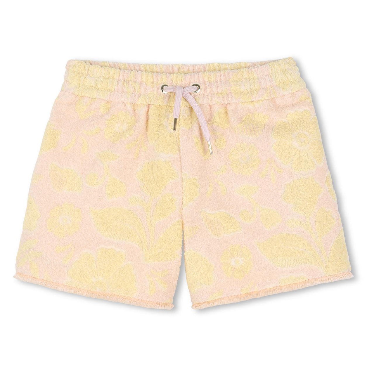 CHLOE Girls Pink Yellow Short