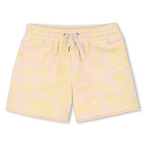 CHLOE Girls Pink Yellow Short