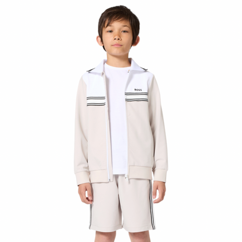 Boss Boys Hooded Cardigan