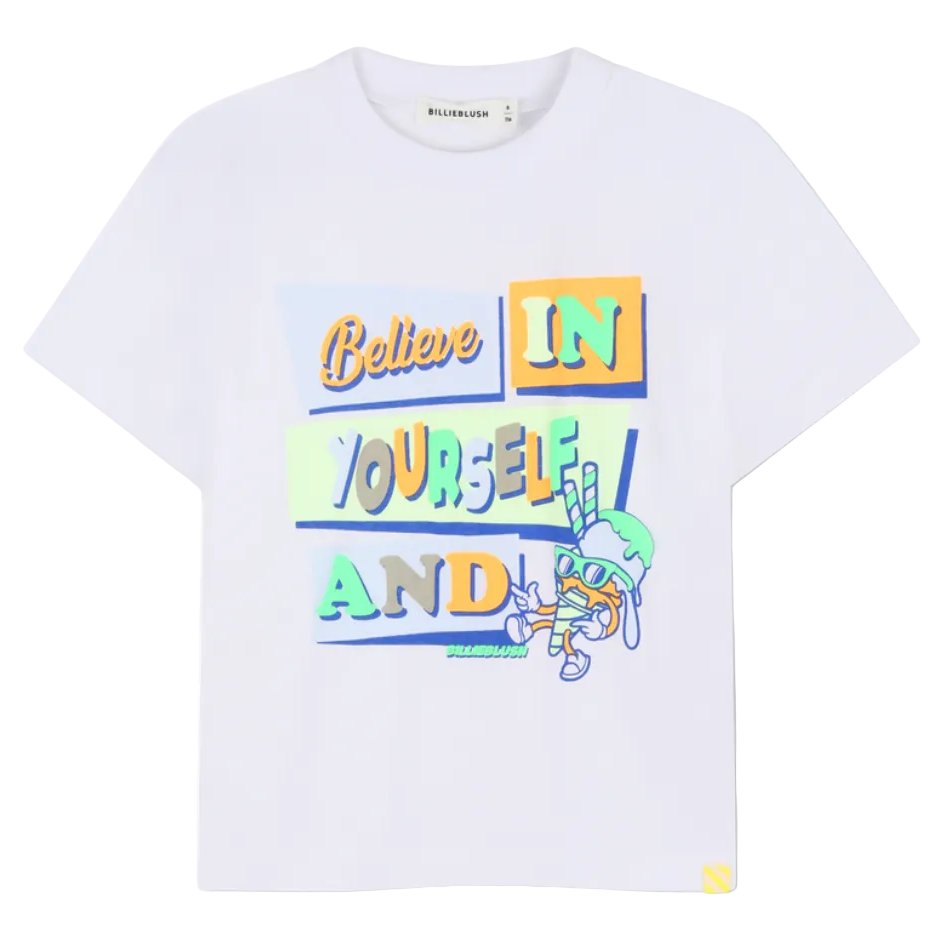 Billieblush Boys White T-Shirt