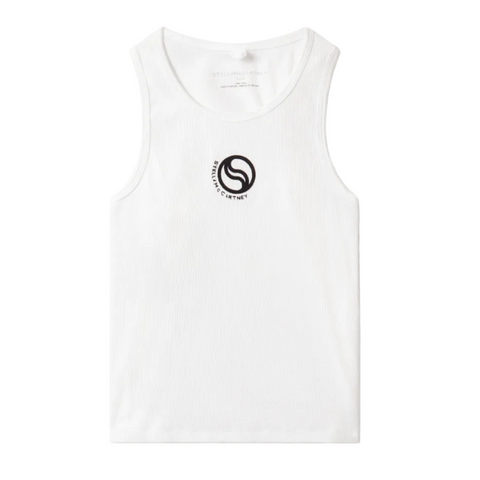 Stella McCartney Kids Girls White Logo Vest
