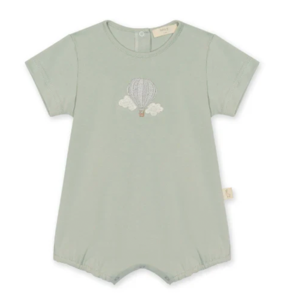 Baby Gi Baby Boys Sage Balloon Romper