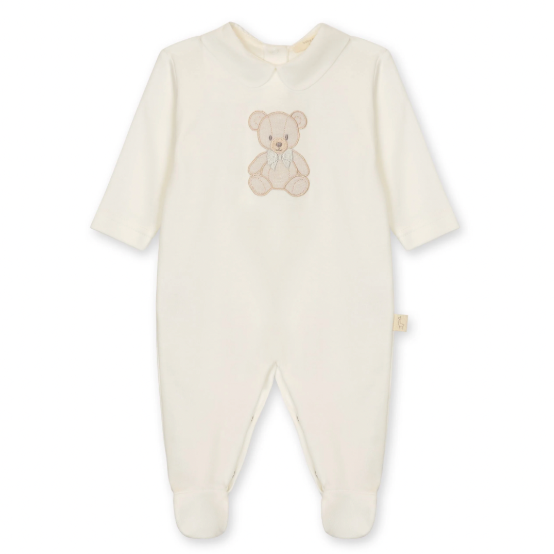 Baby Gi Baby Boys Cream Teddy Babygrow