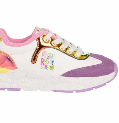 Agatha Ruiz De La Prada Girls White Trainer