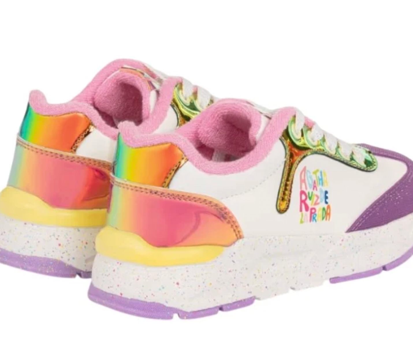 Agatha Ruiz De La Prada Girls White Trainer