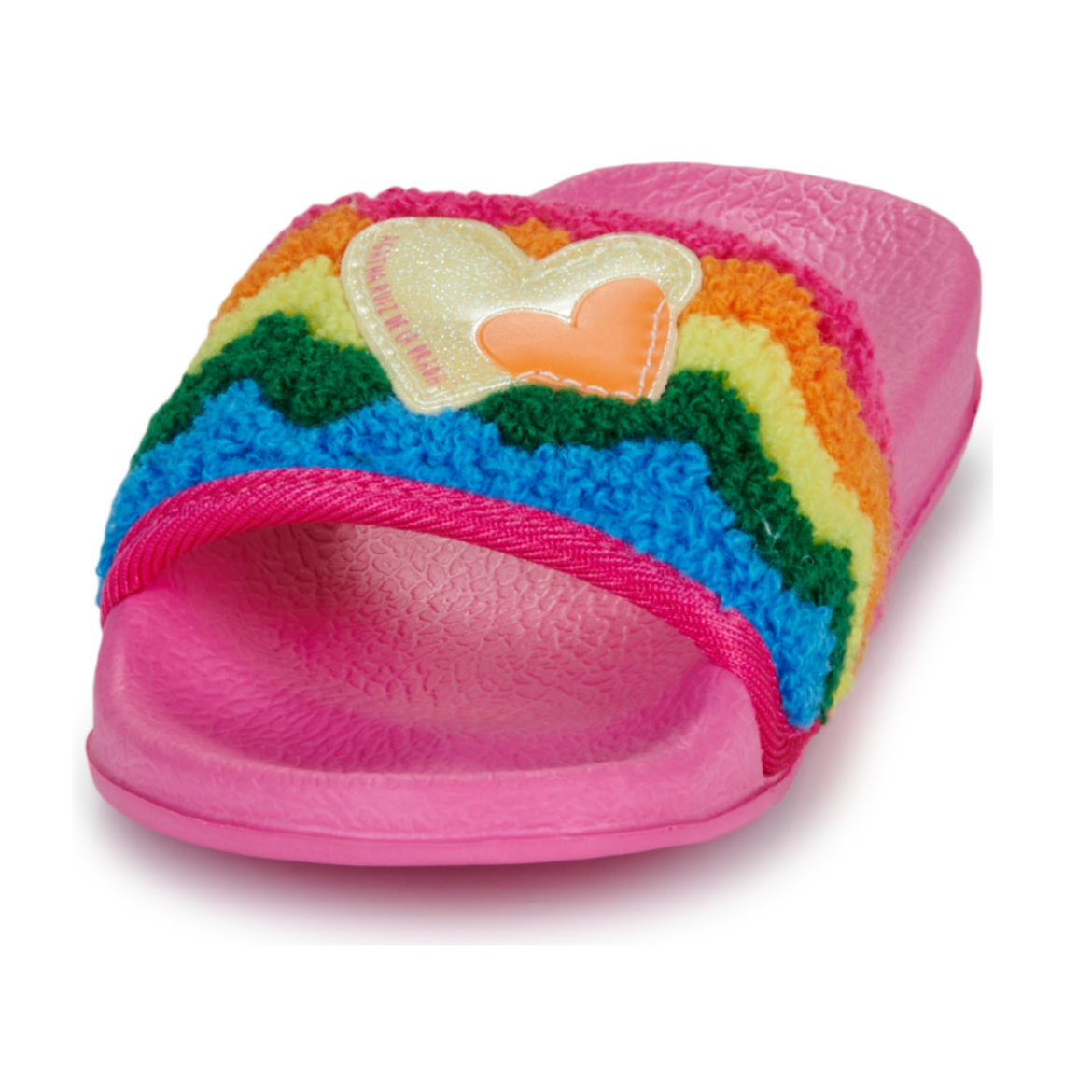 Agatha Ruiz De La Prada Girls Pink Sliders