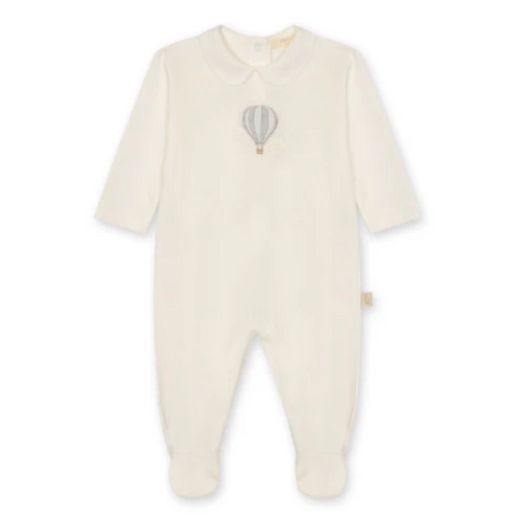 Baby Gi Baby Boys Cream Balloon Babygrow