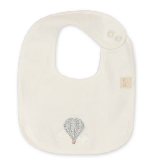 Baby Boys Cream Balloon Bib