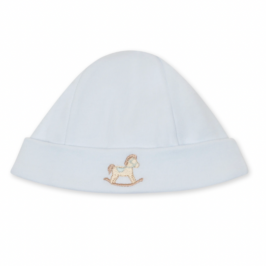Baby Boys Blue Rocking Horse Hat