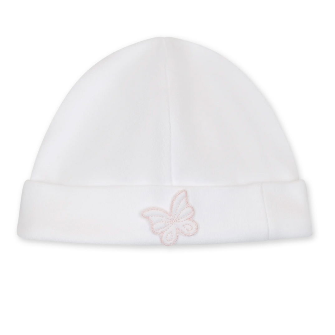 Baby Gi Baby Girls White Butterfly Hat