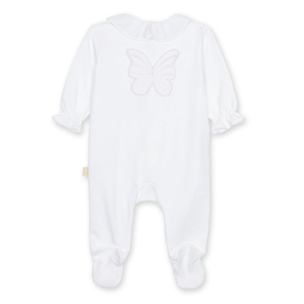 Baby Gi Baby Girls White Butterly Babygrow
