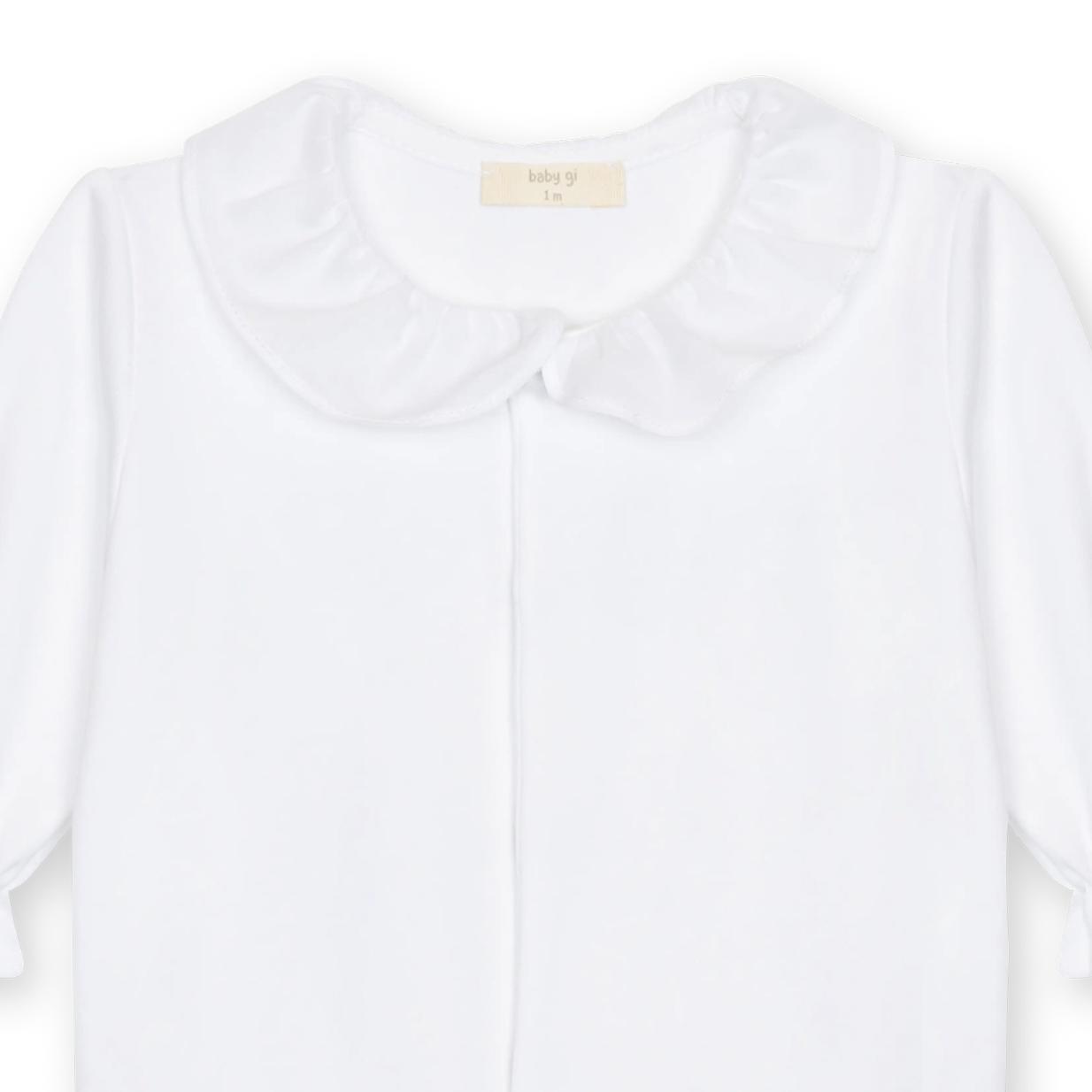 Baby Gi Baby Girls White Butterly Babygrow