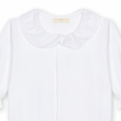 Baby Gi Baby Girls White Butterly Babygrow