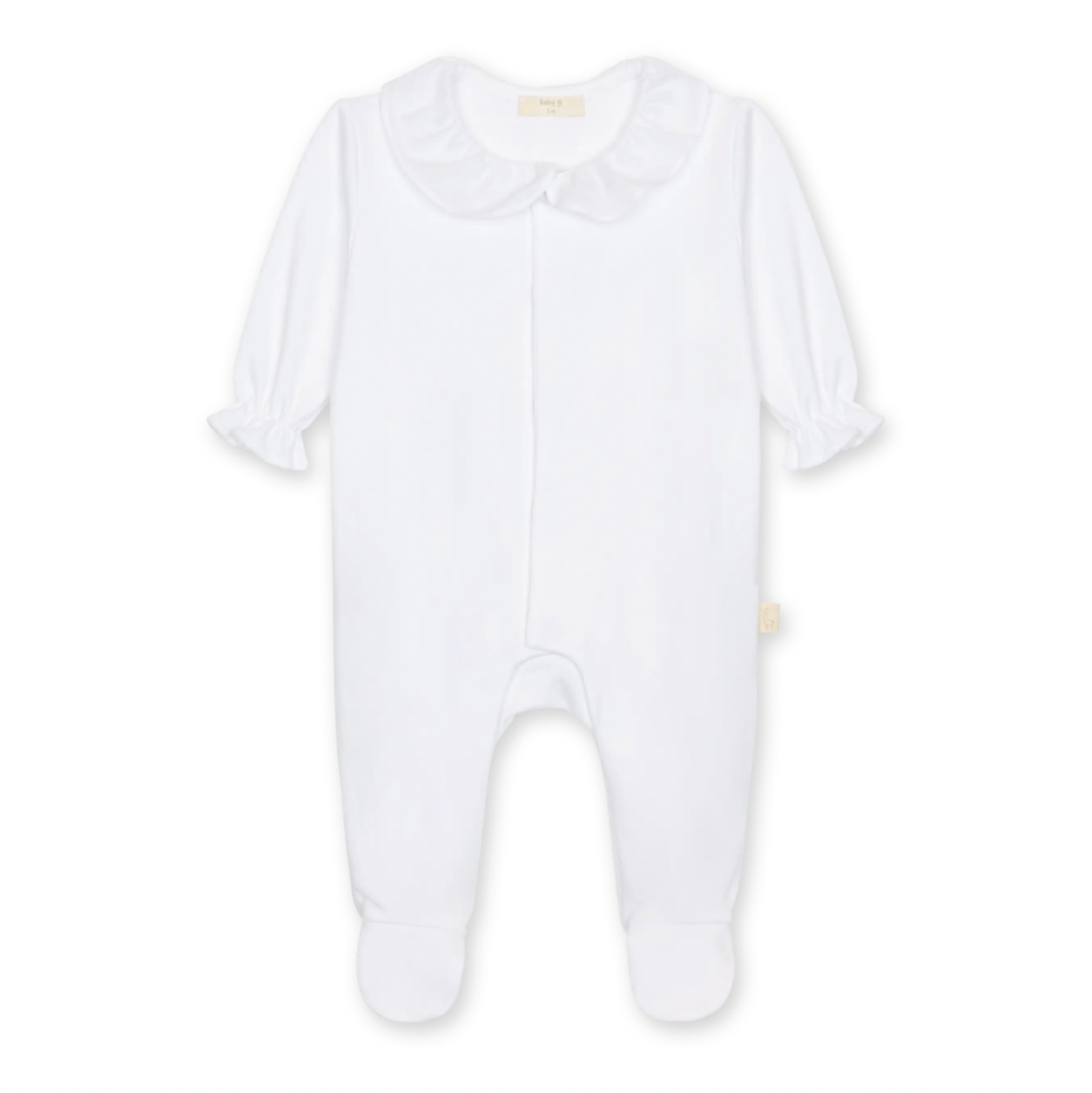 Baby Gi Baby Girls White Butterly Babygrow