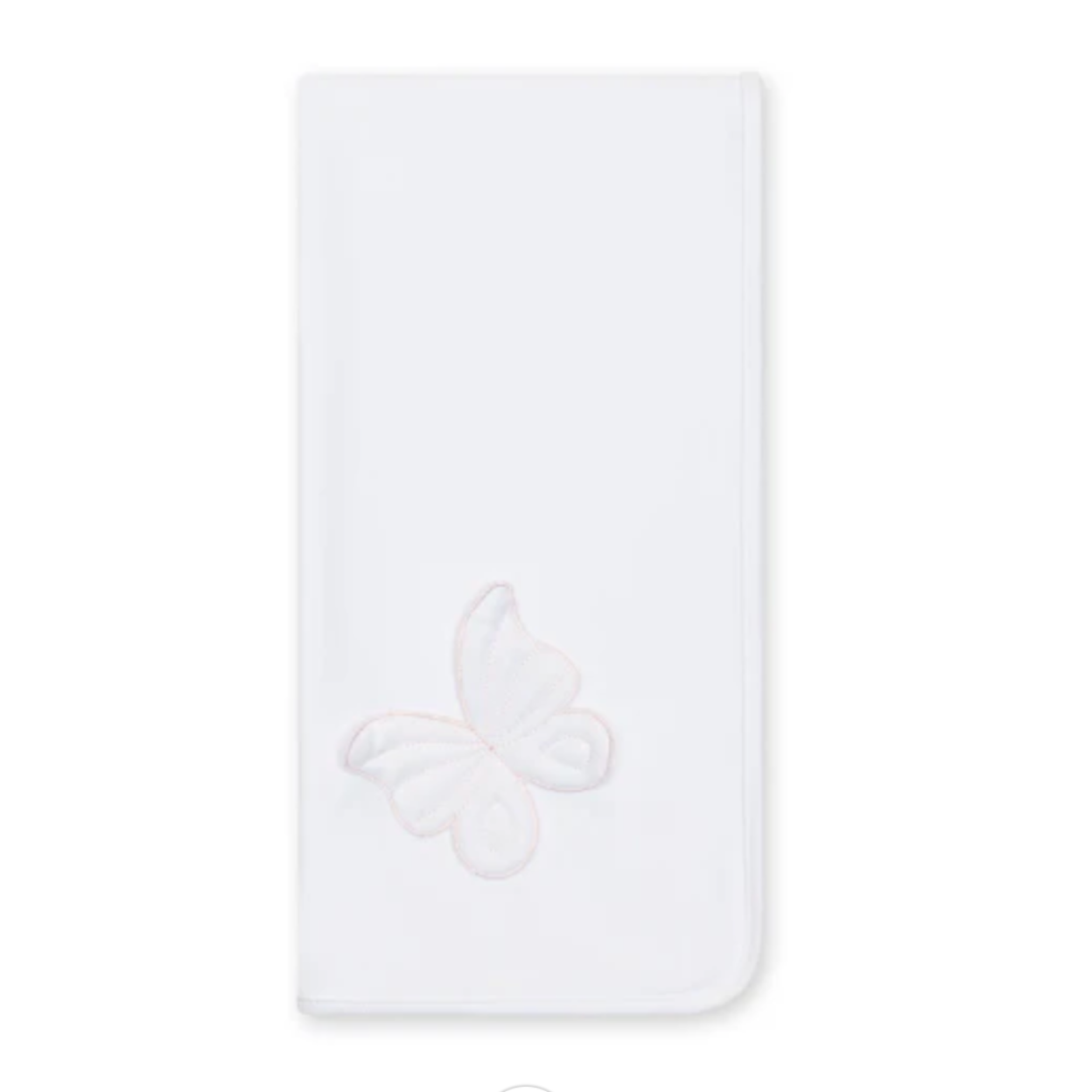 Baby Gi Baby Girls White Butterfly Blanket
