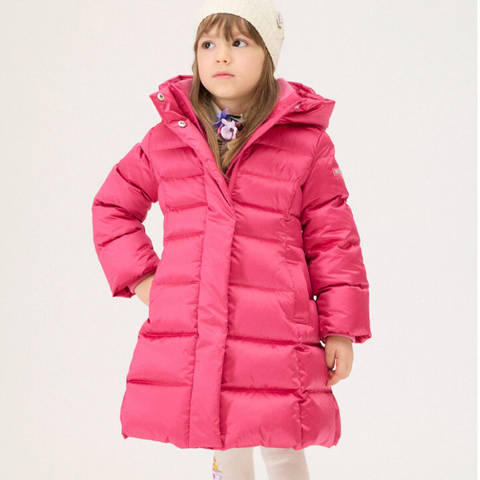 Girls Rose Violet Down Coat