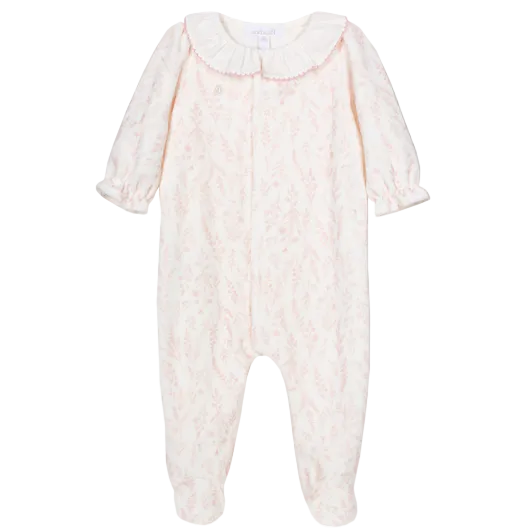 Baby Girls Pink Babygrow