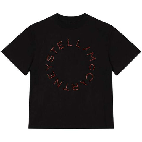 Stella McCartney Kids Boys Black Logo Tshirt