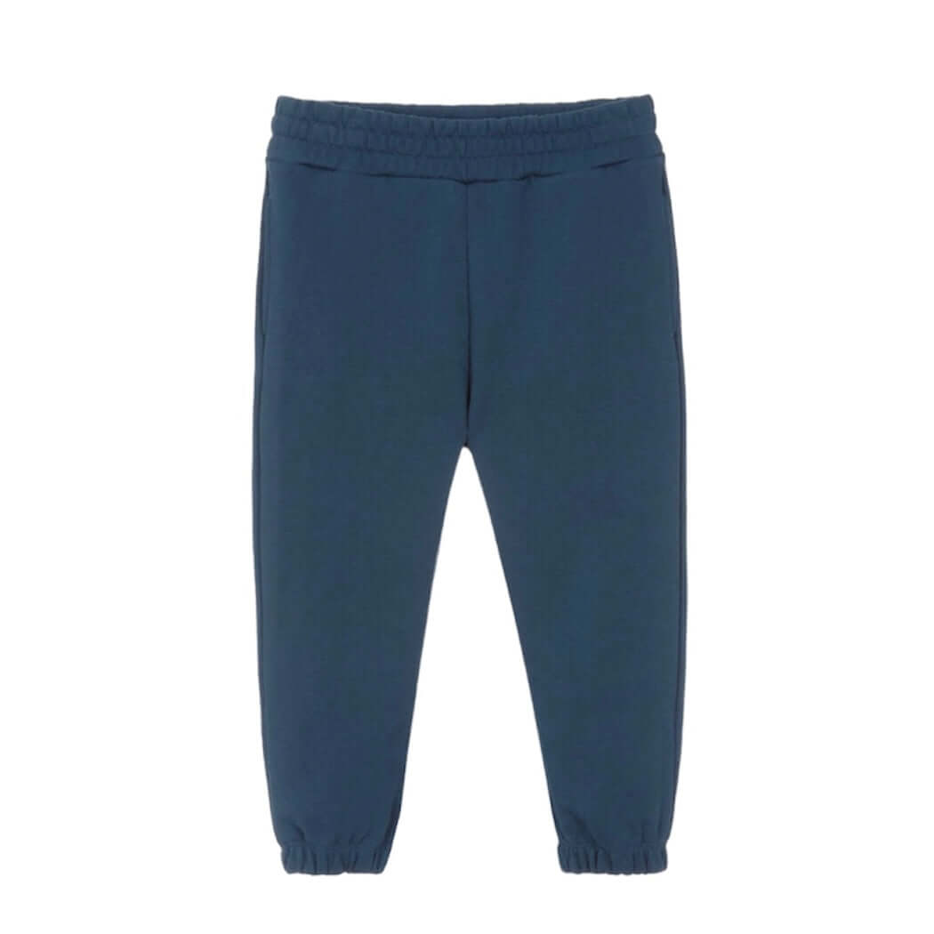 Stella McCartney Kids Boys Blue Cotton Logo Joggers