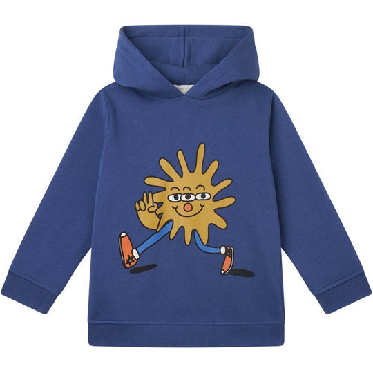 Boys Organic Sunshine Face Hoodie