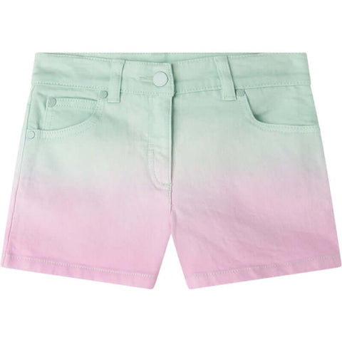 Stella McCartney Kids Girls Denim Tie Dye Shorts