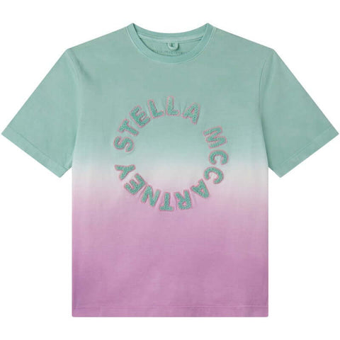 Stella McCartney Kids Girls Pastel Ombre T-Shirt