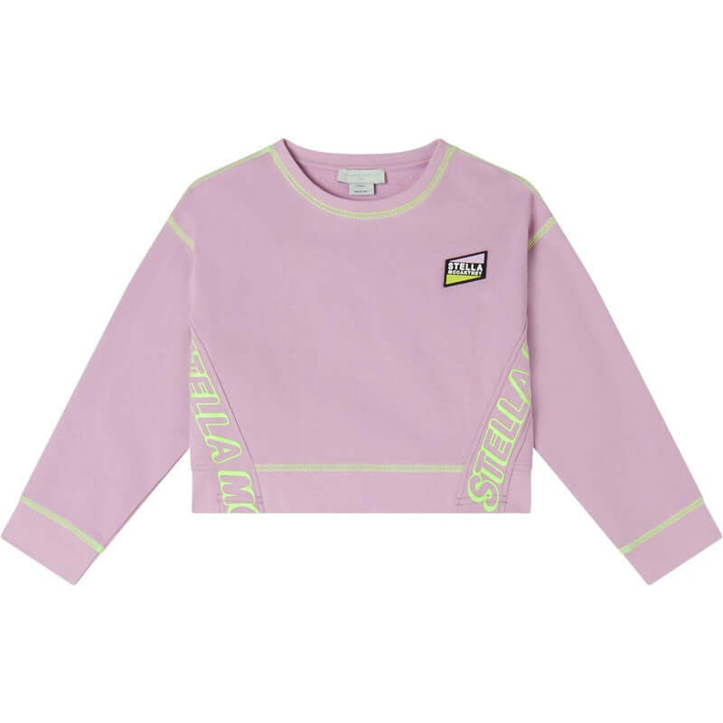 Stella McCartney Kids Girls Pink Sweatshirt