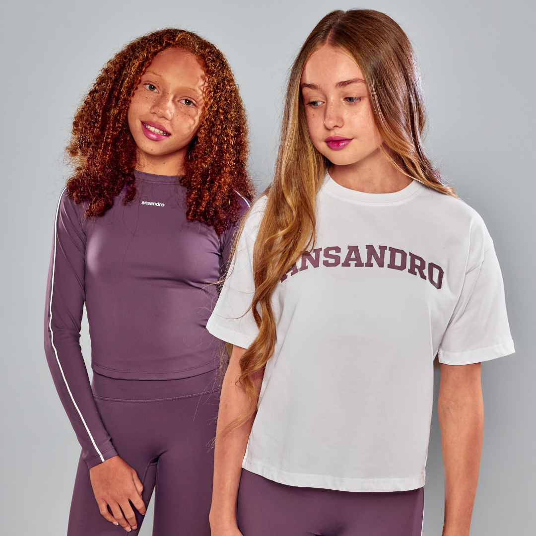 Ansandro Girls Plum T-shirt