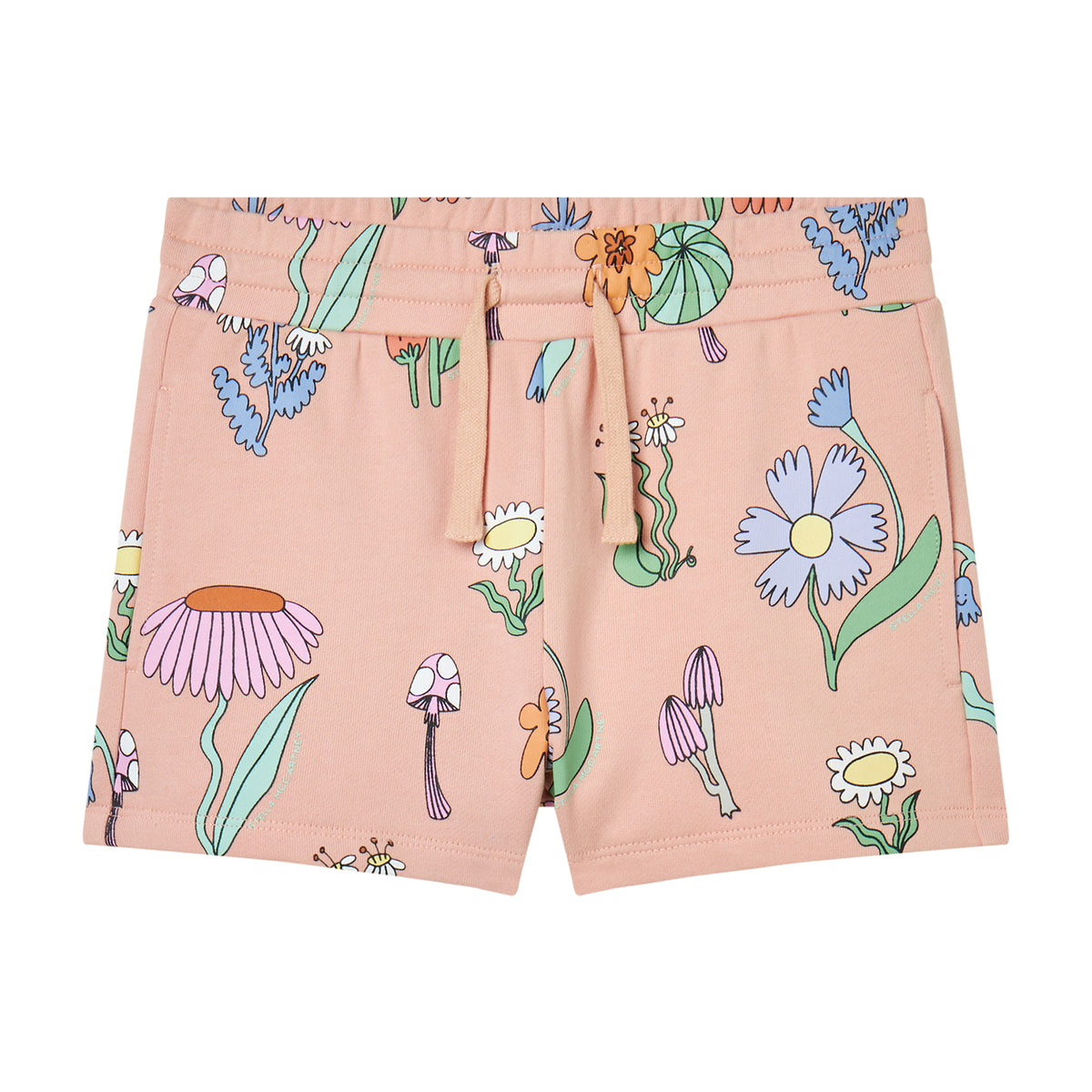 Stella McCartney Kids Girls Peach Fairy Jersey Shorts