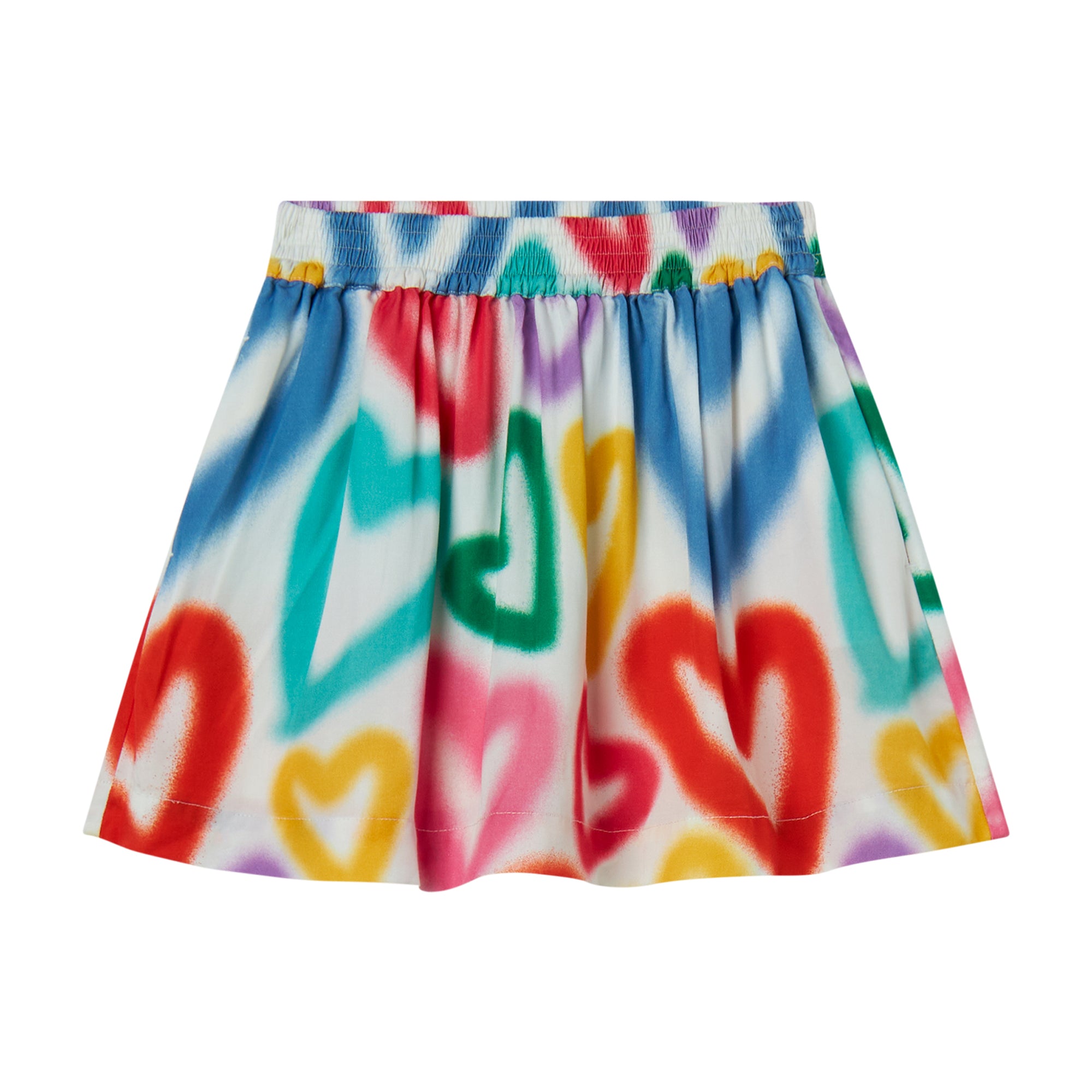 Stella McCartney Girls White Heart Skirt