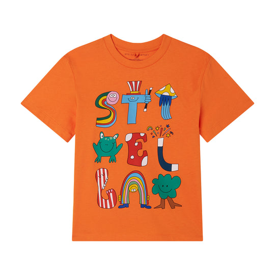 Boys Orange T-Shirt