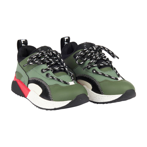 Stella McCartney Kids Boys Khaki Trainers