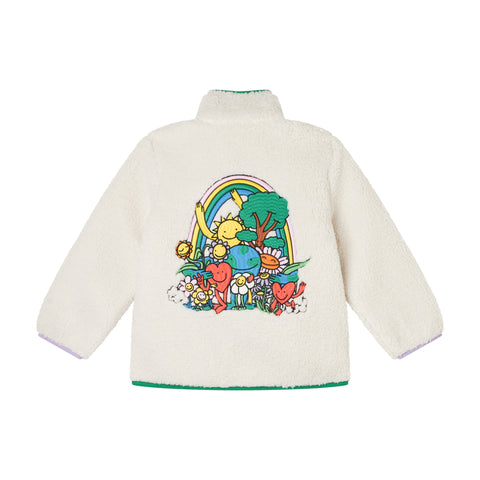 Stella McCartney Kids Girls Cream Fleece