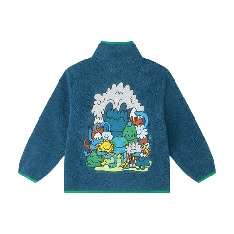 Stella McCartney Kids Boys Teal Fleece