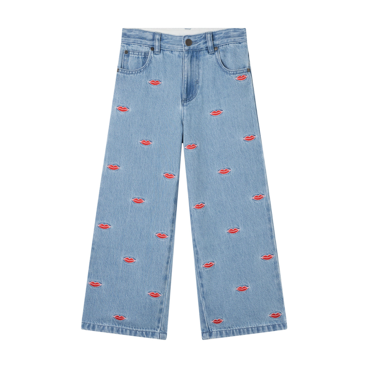 Stella McCartney Kids Girls Lips Jeans