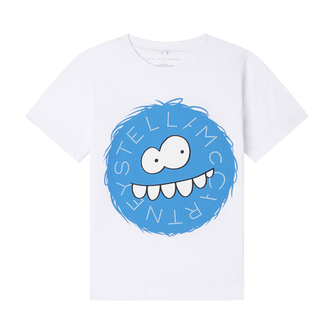 Stella McCartney Kids Boys White T-Shirt