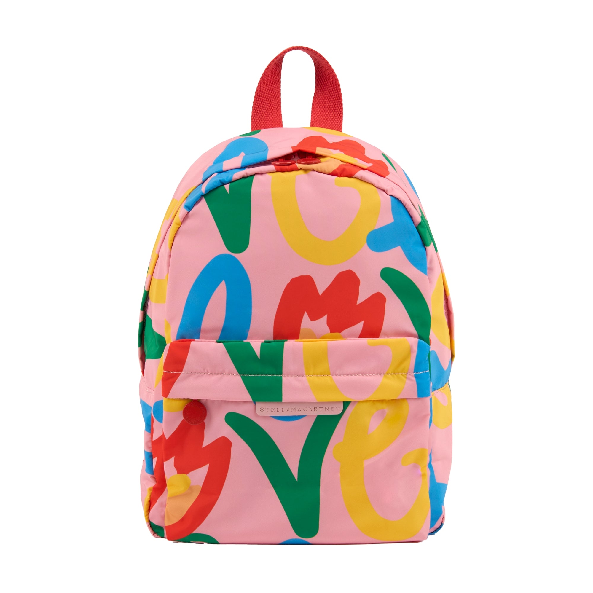 Stella McCartney Kids Girls Pink Flower Backpack
