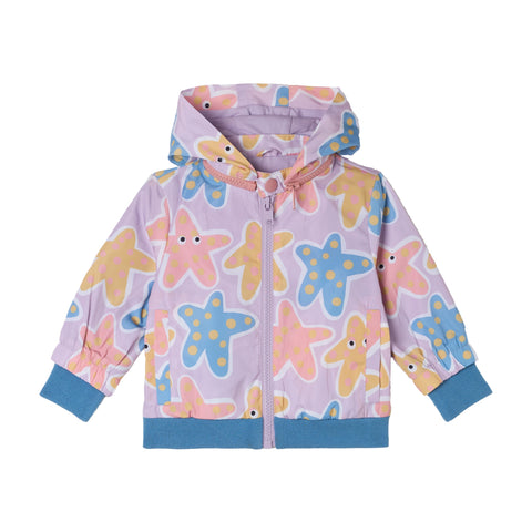 Stella McCartney Kids Baby Girls Lilac Starfish Jacket