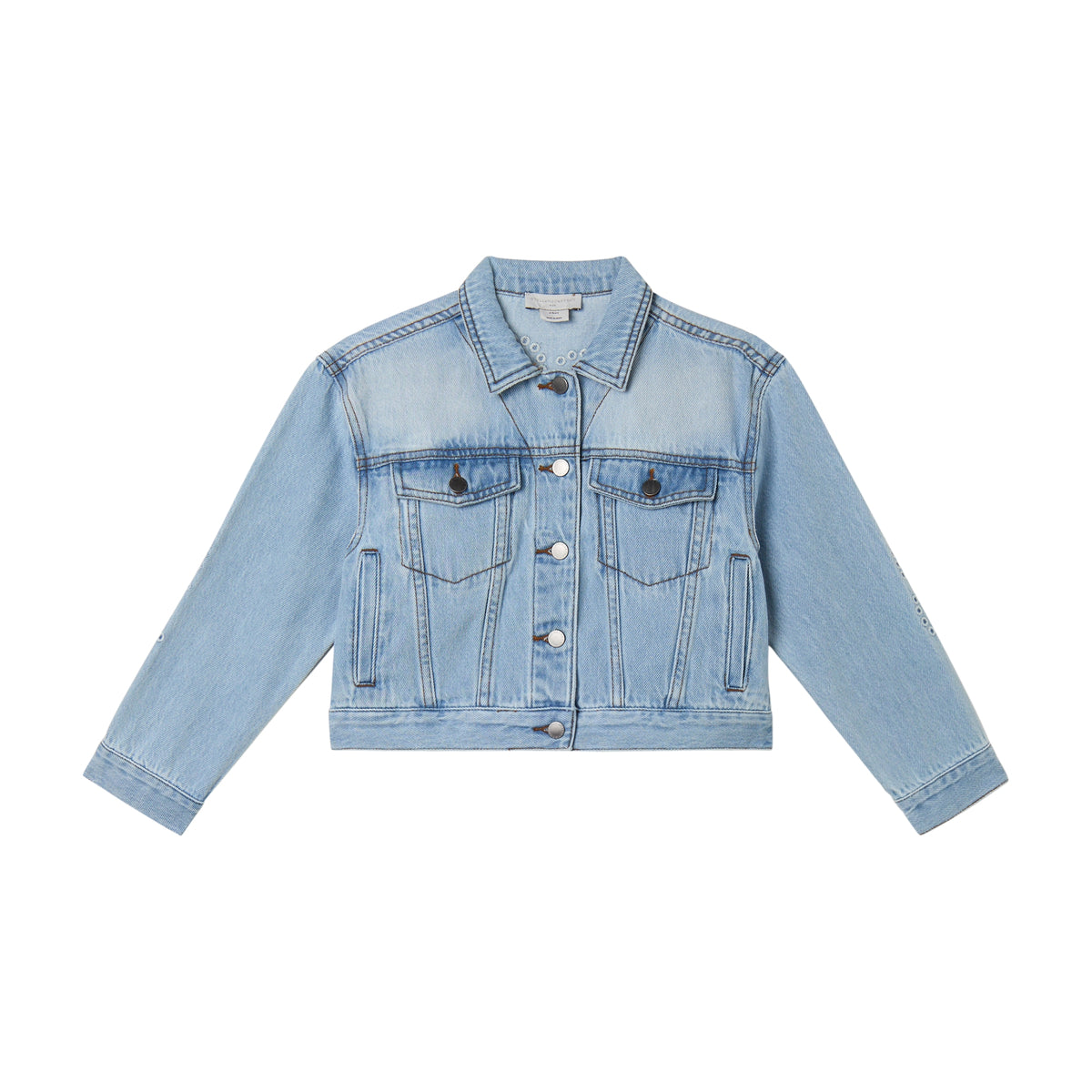 Stella McCartney Kids Girls Denim Logo Jacket
