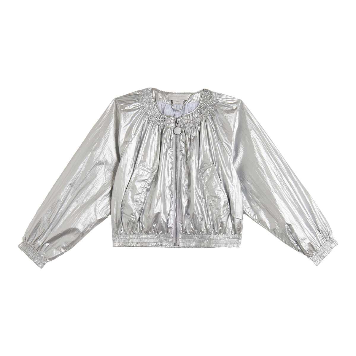 Stella McCartney Kids Girls Silver Jacket