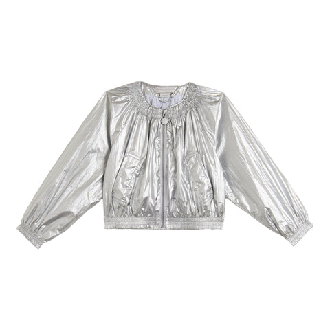 Stella McCartney Kids Girls Silver Jacket