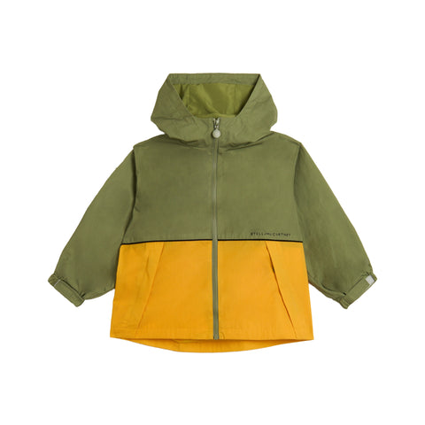 Stella McCartney Kids Boys Khaki Windbreaker