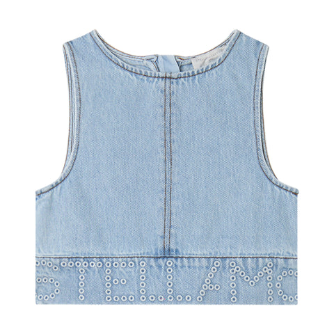 Stella McCartney Kids Girls Denim Top