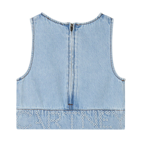 Stella McCartney Kids Girls Denim Top
