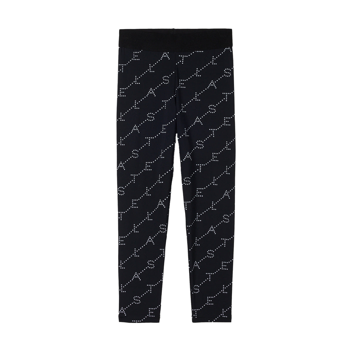 Stella McCartney Kids Girls Black Logo Leggings