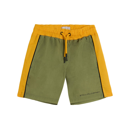 Boys Green Shorts
