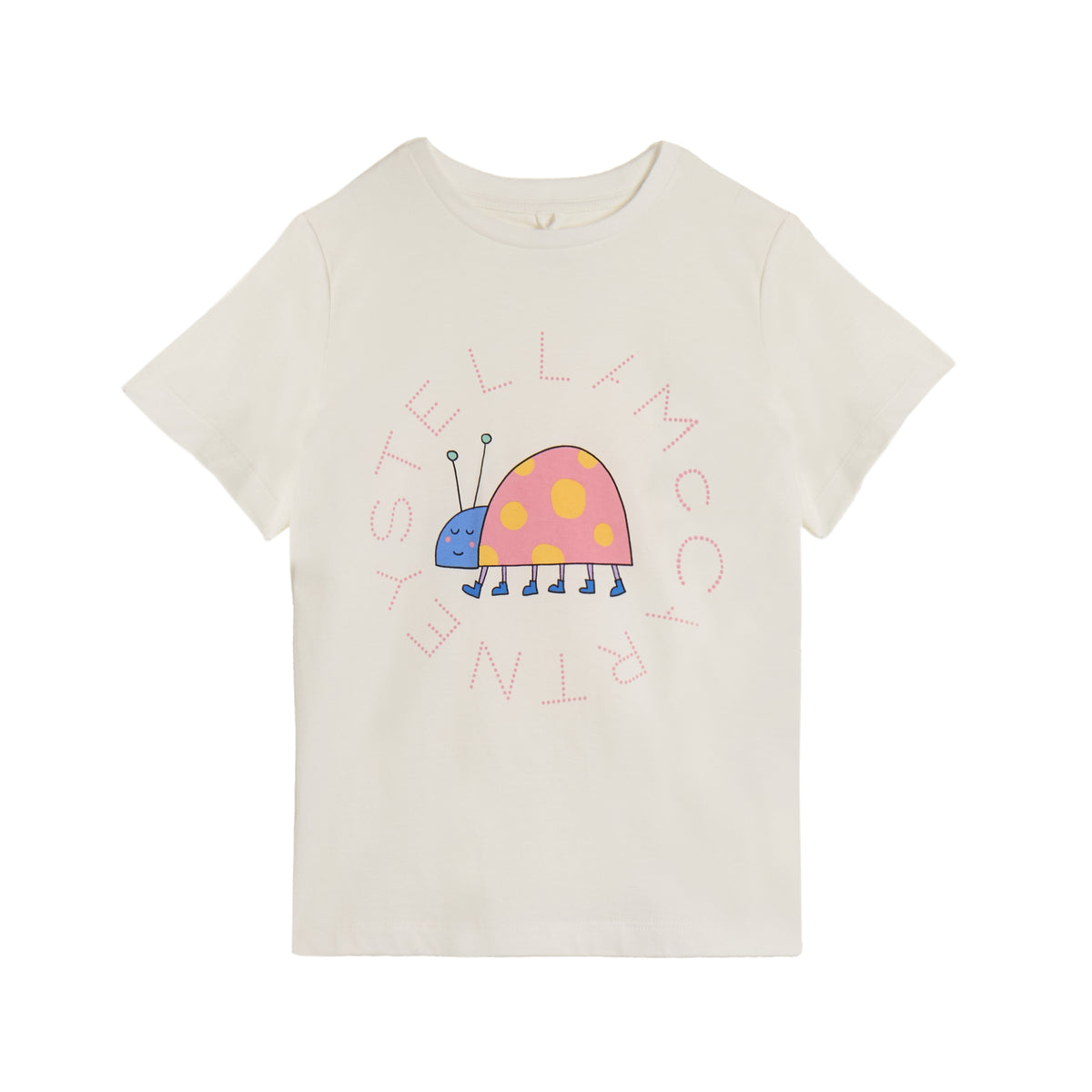 Stella McCartney Kids Girls White Lady Bird Top