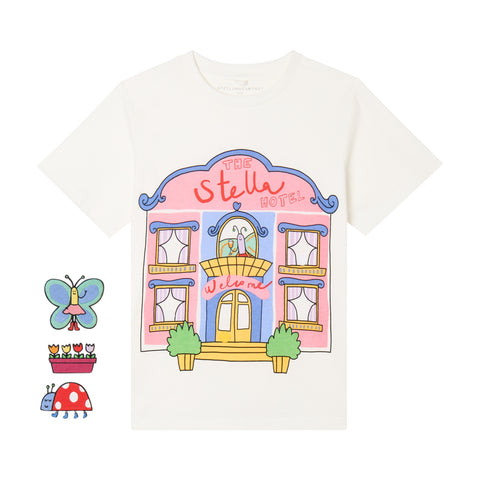 Stella McCartney Kids Girls White House Heart Legging Set